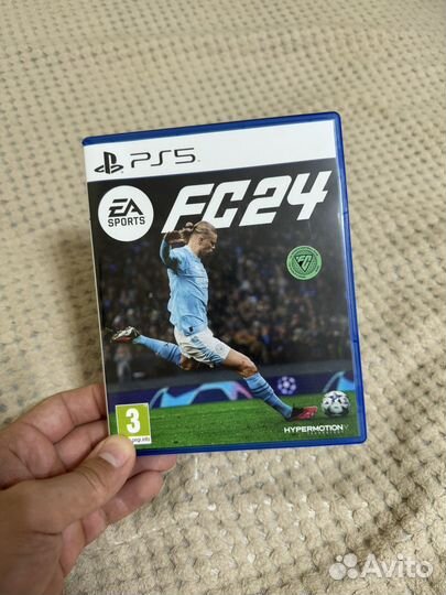 FIFA 24 диск на ps5