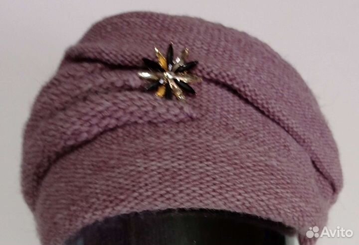 Шапка женская вязаная