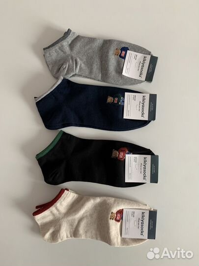 Носки с мишками комплект 4 пары