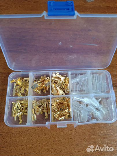 Обжимные клемы в кейсе