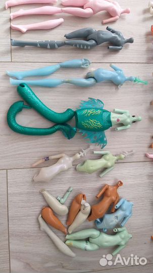 Тела, головы запчасти Монстер Хай