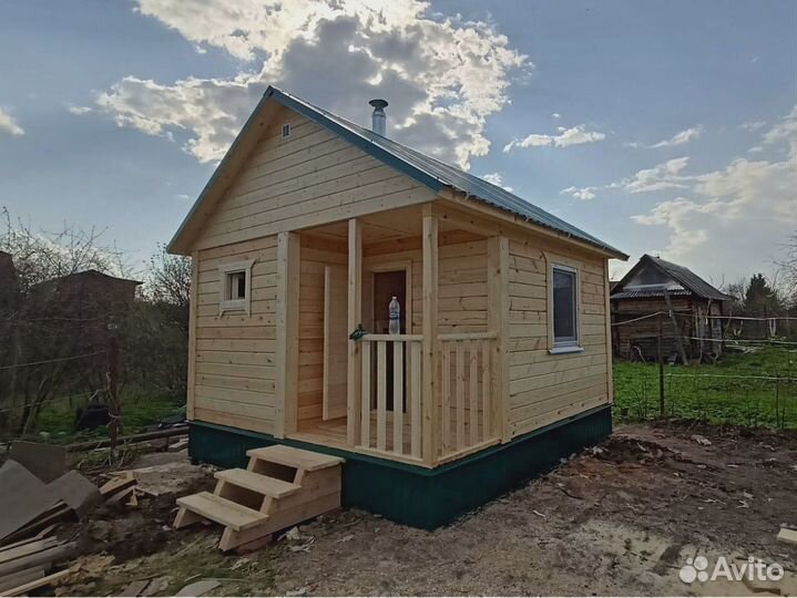 Строительство дома дачи коттеджа Бригада Фасад