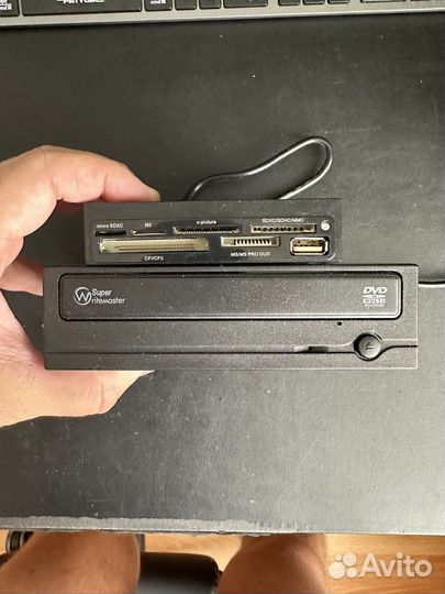 Dvd-rom и картридер