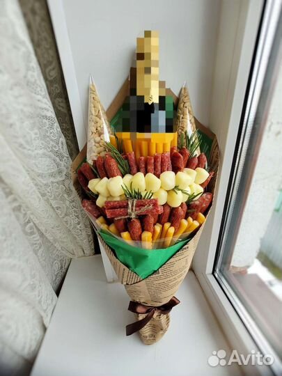 Мясной букет /вкусные букеты/мужской букет