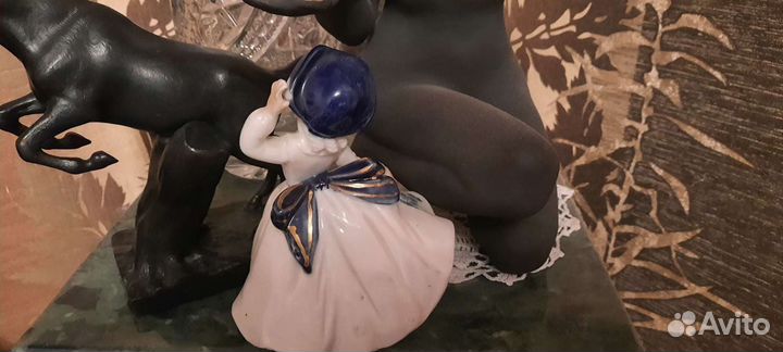 Фарфоровые статуэтки Европа