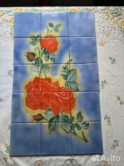 Панно из керамической плитки