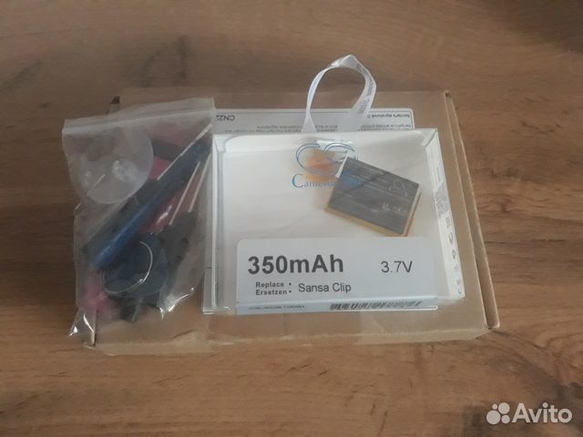Аккумулятор для sandisk Sansa Clip Zip