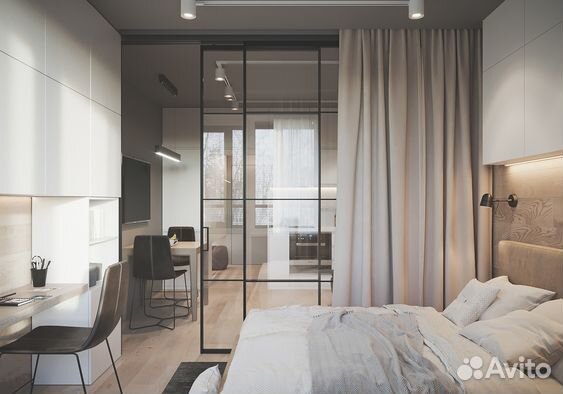 Межкомнатные лофт перегородки и двери