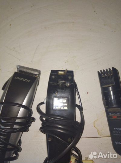 4Электромашинки с проводом для стрижки на военведе