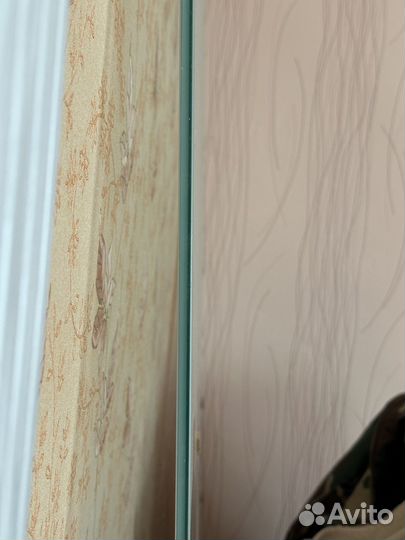 Стекло каленное матовое для перегородки в ванной