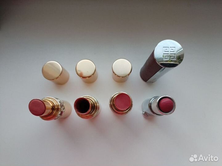 Футляры помад с остатками YSL Givenchy