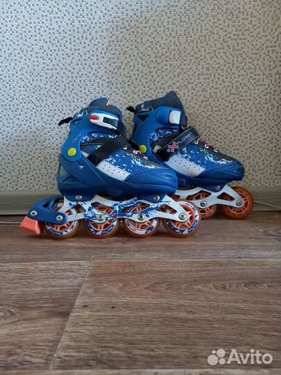 Роликовые коньки детские раздвижные новые