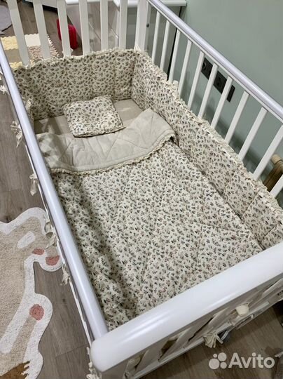 Детское постельное белье и бортики Ristikids