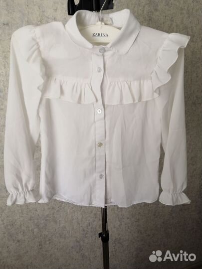 Блузки/водолазки школьные для девочки 128-134