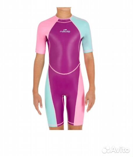 Гидрокостюм с шортами для девочки