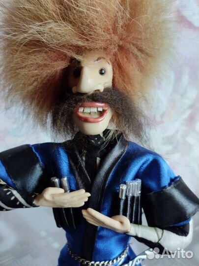 Джигит и горянка- куклы времён СССР