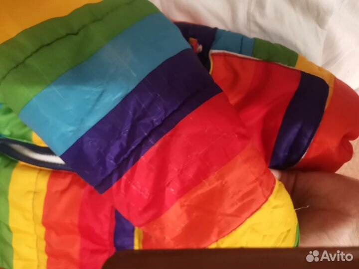 Куртка детская зимняя, Радуга, на 100-115 см