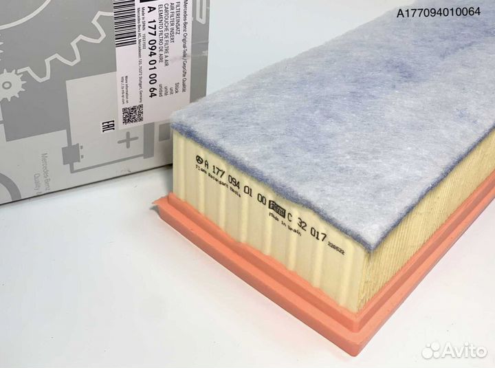 Воздушный фильтр Mercedes-Benz А1770940100