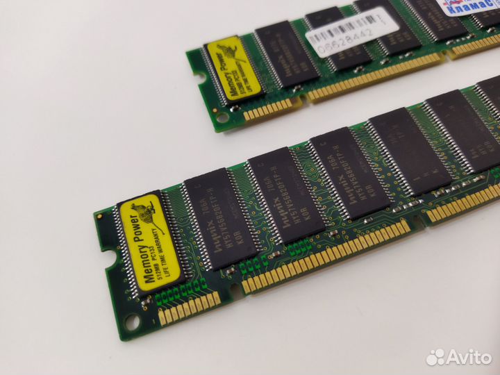 Оперативная память PC133 (sdram) 1Гб для Tualatin