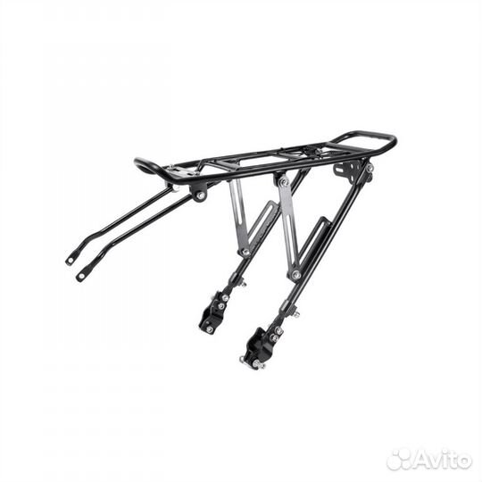Багажник алюминиевый велосипедный 54х14 см регулир