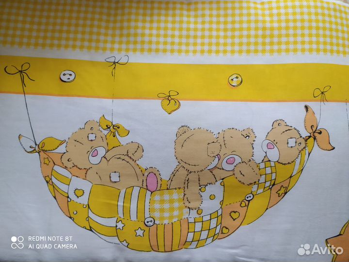 Бортики на кровать