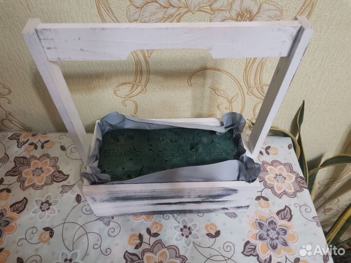 Ящик деревянный с ручкой