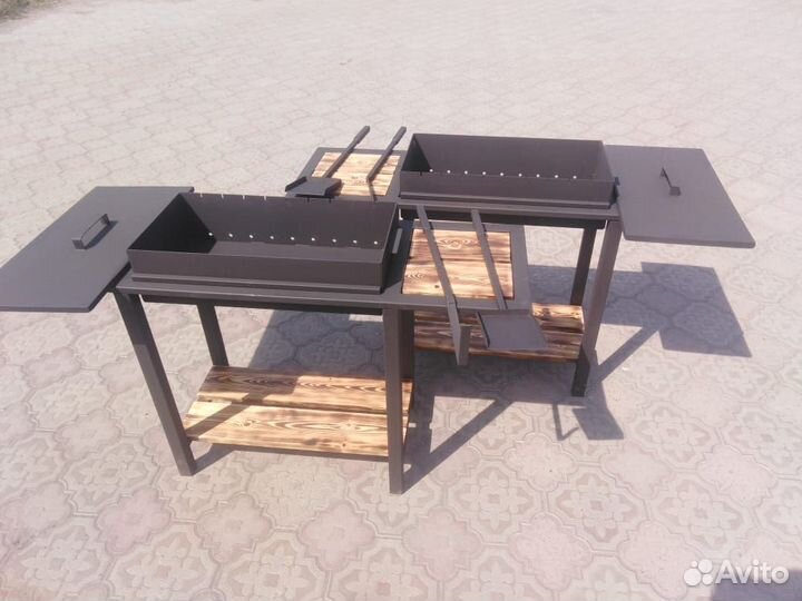 Мангал в стиле Лофт