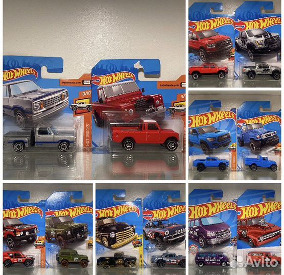 Hot wheels Пикапы