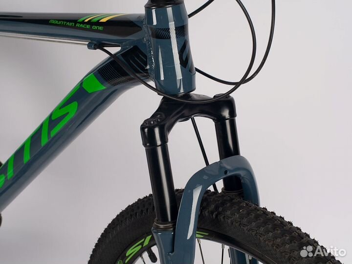 Велосипед sitis rade RD610 26 (2022) серо-зеленый