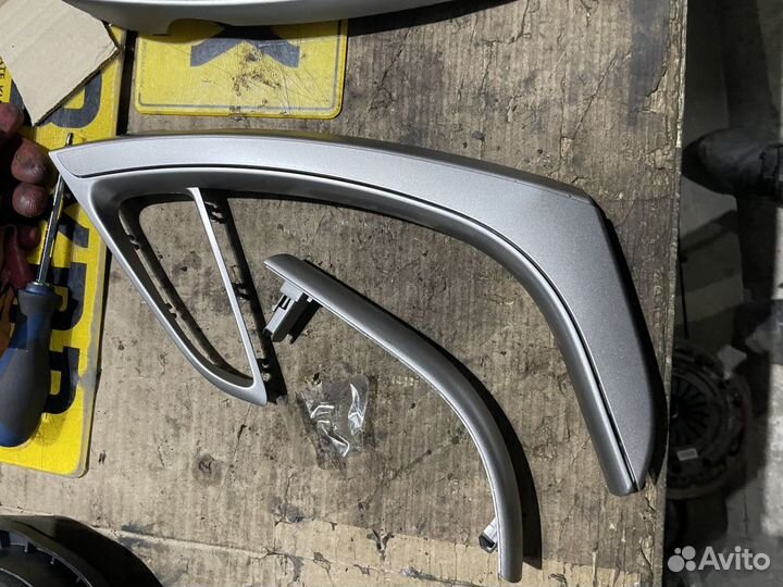 Накладки ручек дверей opel astra J