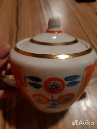 Сахарница. Фарфор СССР