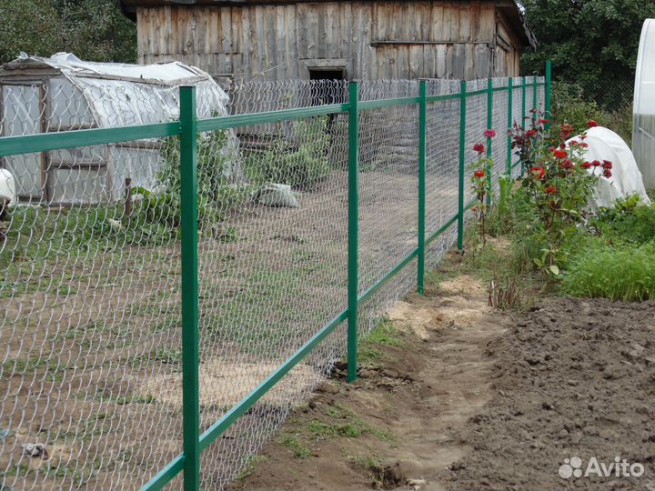 Заборы, откатные ворота, калитки