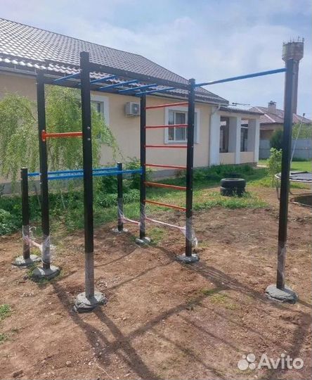 Воркаут площадка w10 уличная