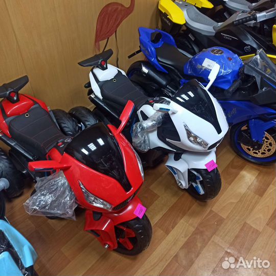 Детский мотоцикл на аккумуляторе