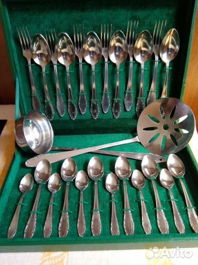 Столовые приборы 60- 70г, нержавейка винтаж