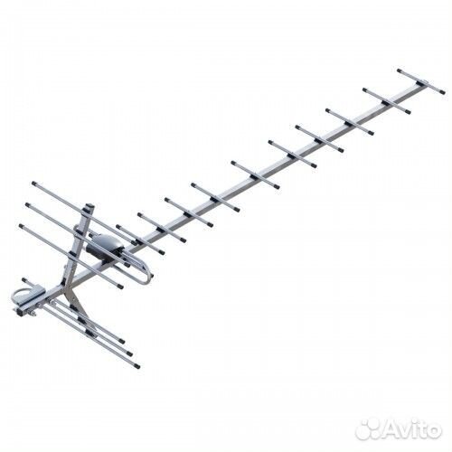 Антенна для цифрового тв уличная до 30км орбита-19