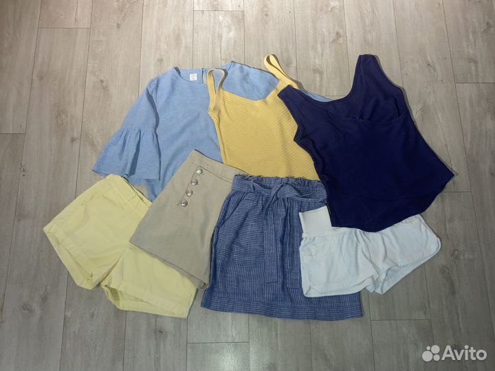 Вещи пакетом лето море 42 44 бренды