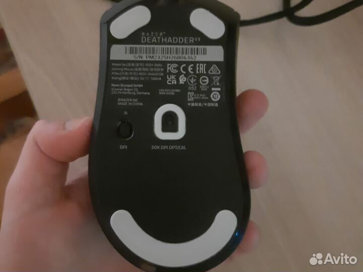 Игровая мышь razer deathadder v3