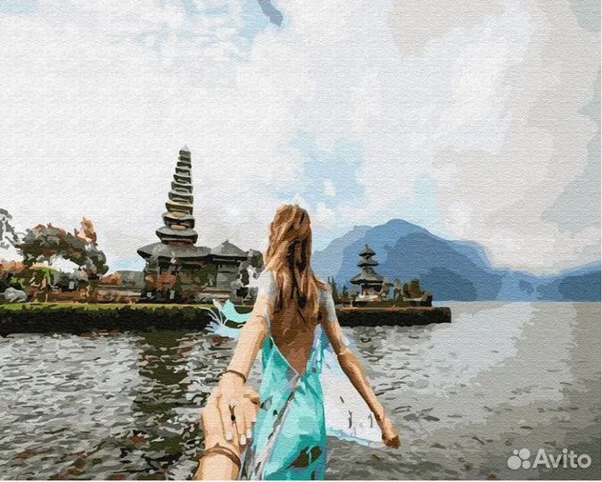 Картины по номерам 40х50 холст на подрамнике