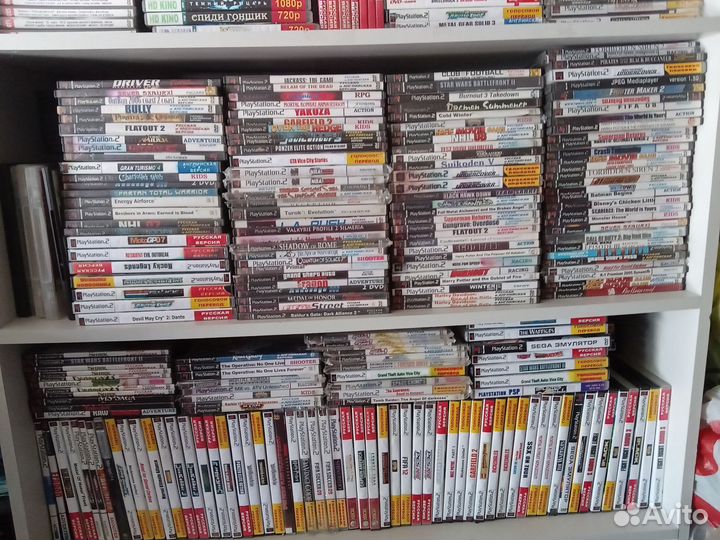 Диски на Sony Playstation 2