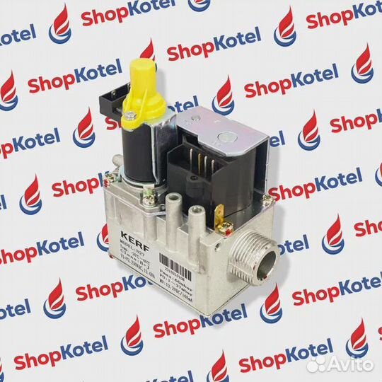 Газовый клапан kerf N27 AC 230V (нар. резьба 3/4)
