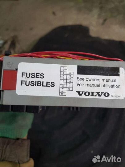 Блок предохранителей Volvo s80