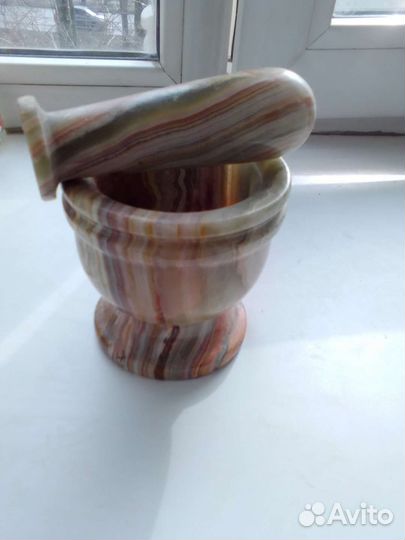 Набор для чая-кофе и ступка и салатник Англия