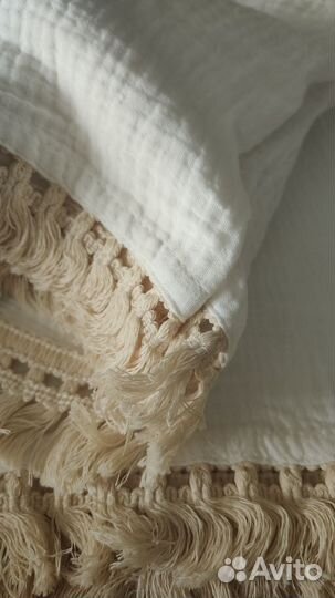 Муслиновый плед 85*85