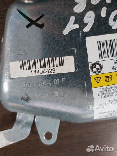 Подушка безопасности в дверь задняя левая Bmw 525I