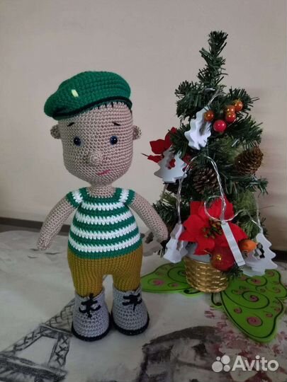 Вязаные игрушки ручной работы