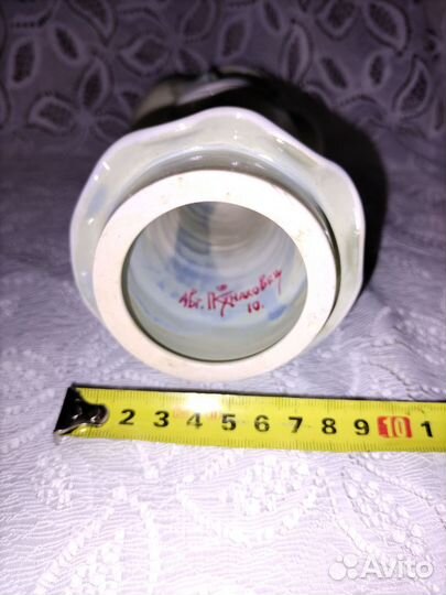 Статуэтка дама с собачкой