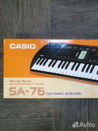 Детский cинтезатор Casio SA-76