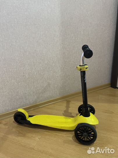 Самокат детский трехколесный бу