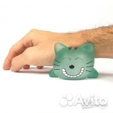 Силиконовый котик подставка под руку для мыши